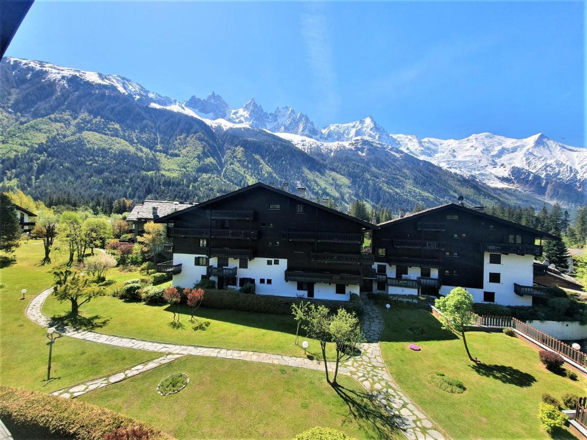 Chamonix Superbe Appartement Vue Mont Blanc Exteriör bild
