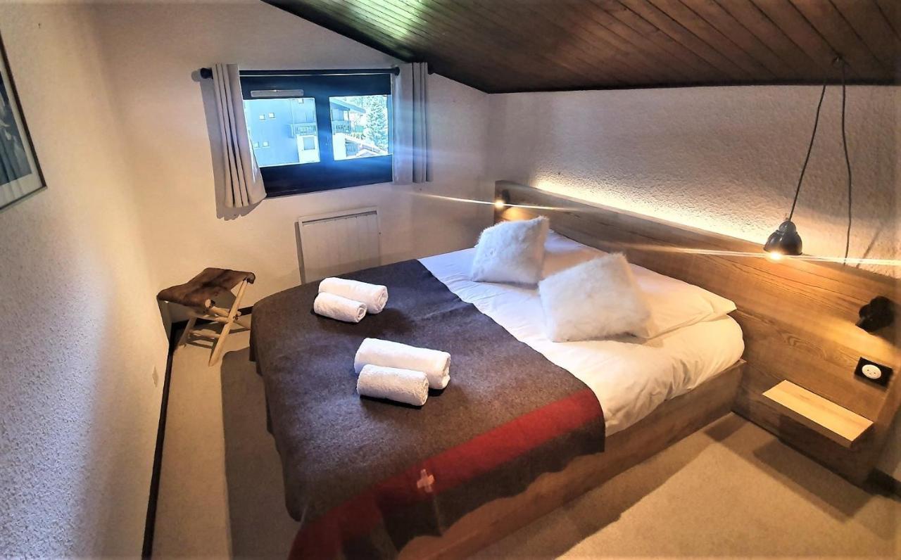 Chamonix Superbe Appartement Vue Mont Blanc Exteriör bild