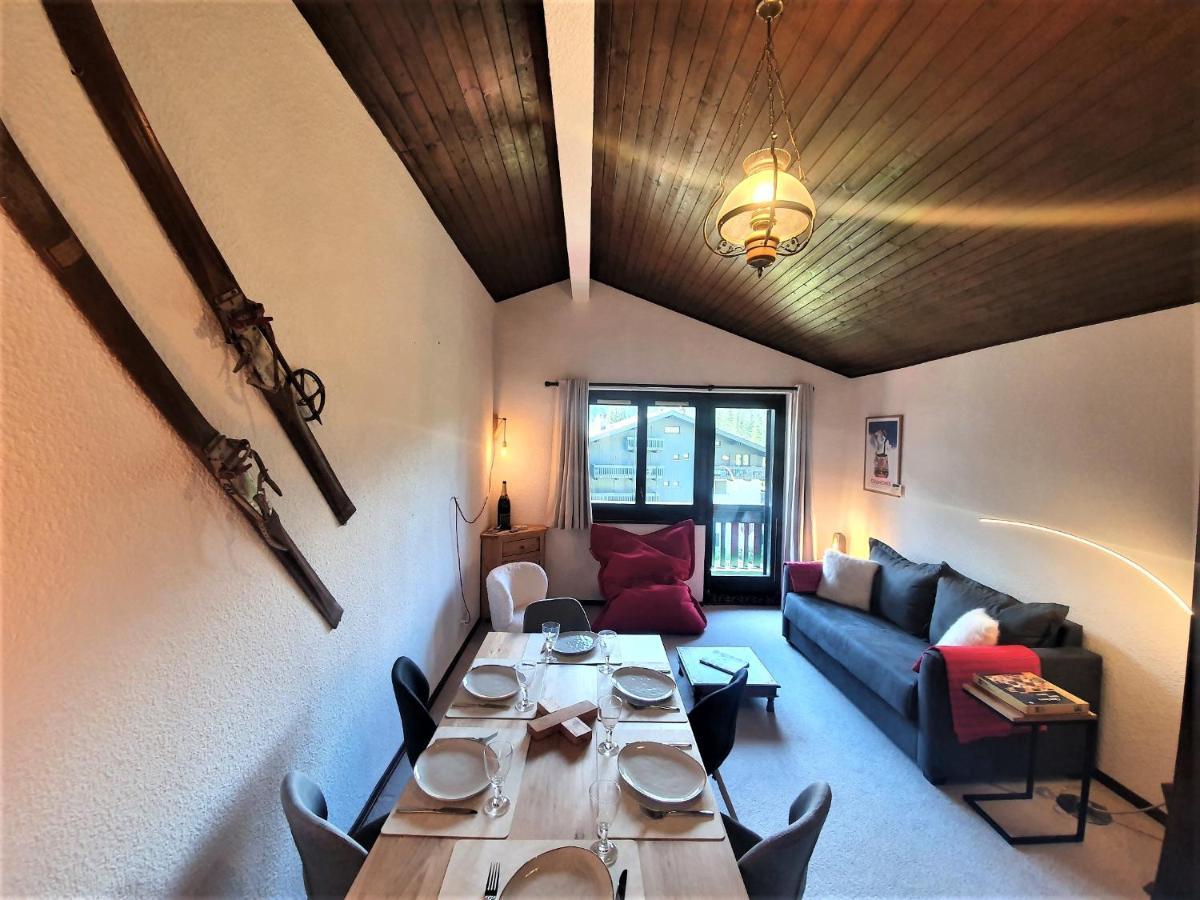 Chamonix Superbe Appartement Vue Mont Blanc Exteriör bild