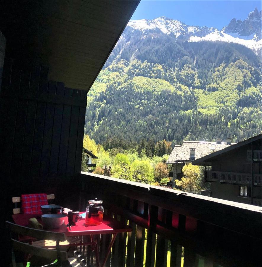 Chamonix Superbe Appartement Vue Mont Blanc Exteriör bild